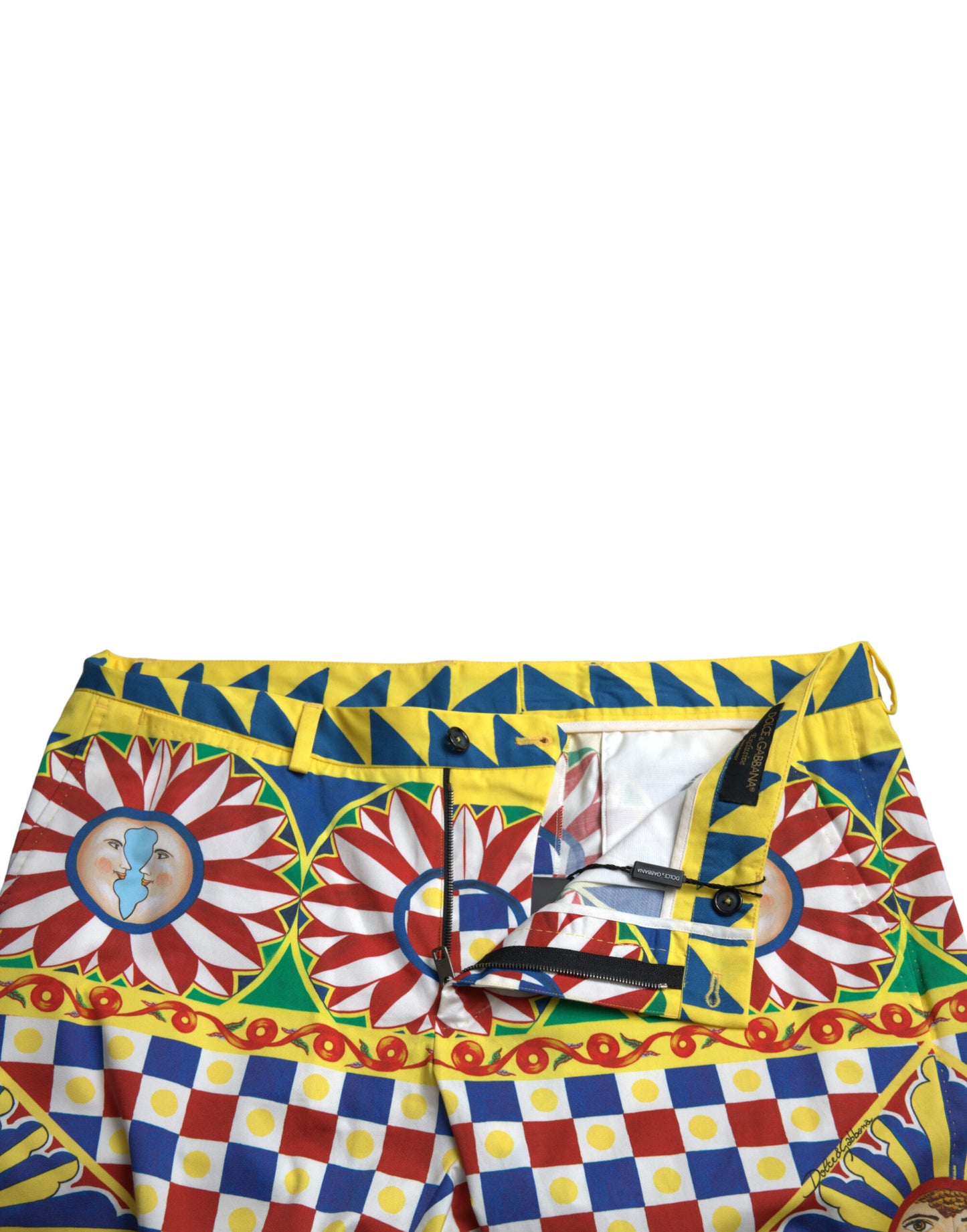 Bermudas con estampado multicolor
