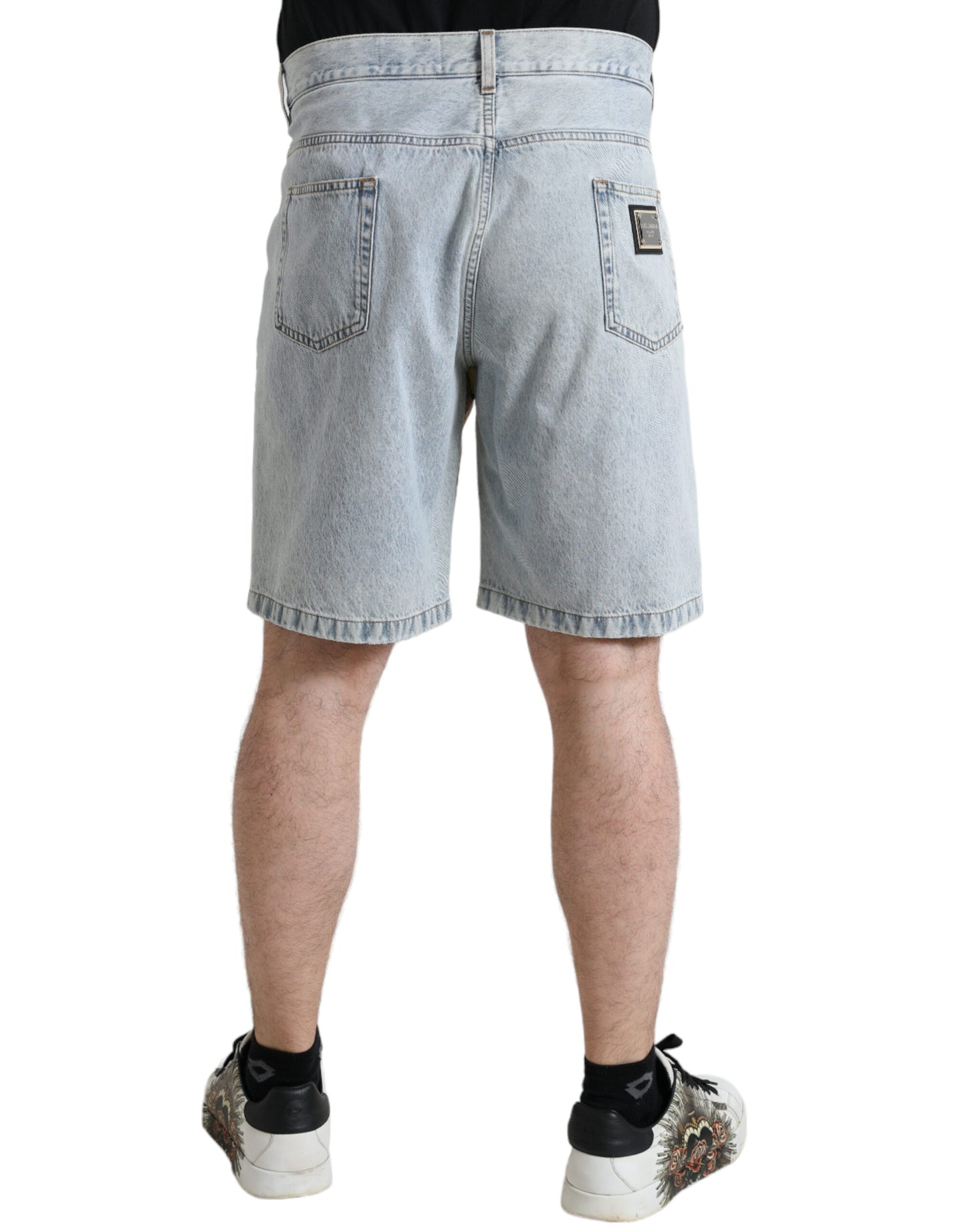 Bermudas de algodón con estampado floral multicolor