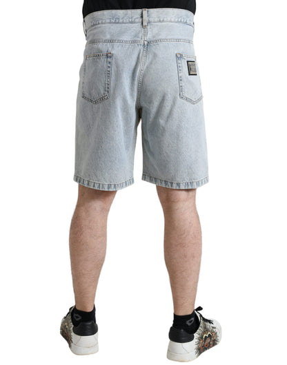 Bermudas de algodón con estampado floral multicolor
