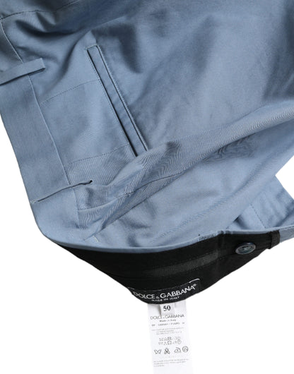Bermudas de algodón azul cielo