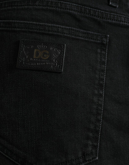 Bermudas vaqueras negras elegantes
