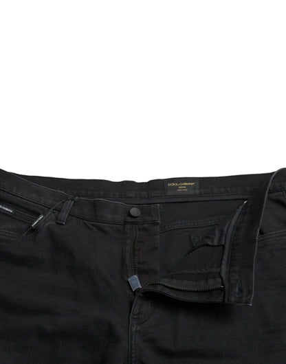 Bermudas vaqueras negras elegantes