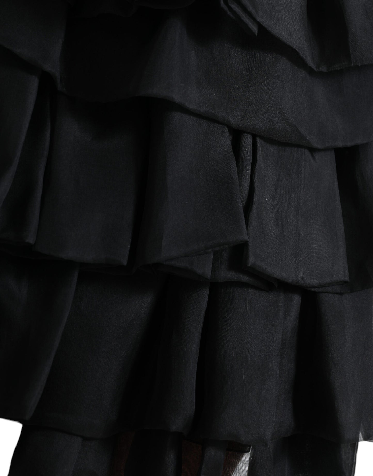 Elegante minifalda escalonada de corte A