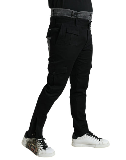 Pantalones deportivos elegantes, ajustados y elásticos de algodón