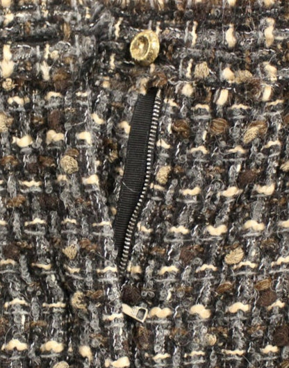 Multicolor wool shorts pants