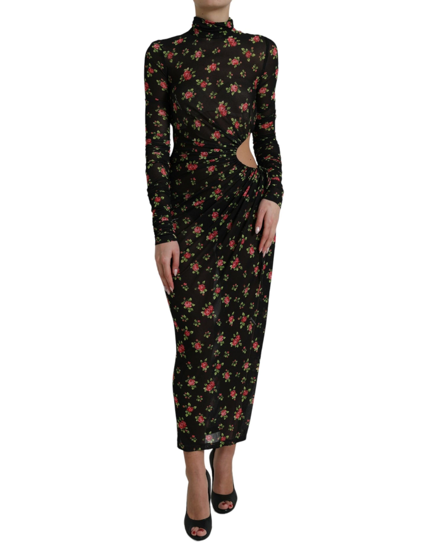 Elegante vestido floral