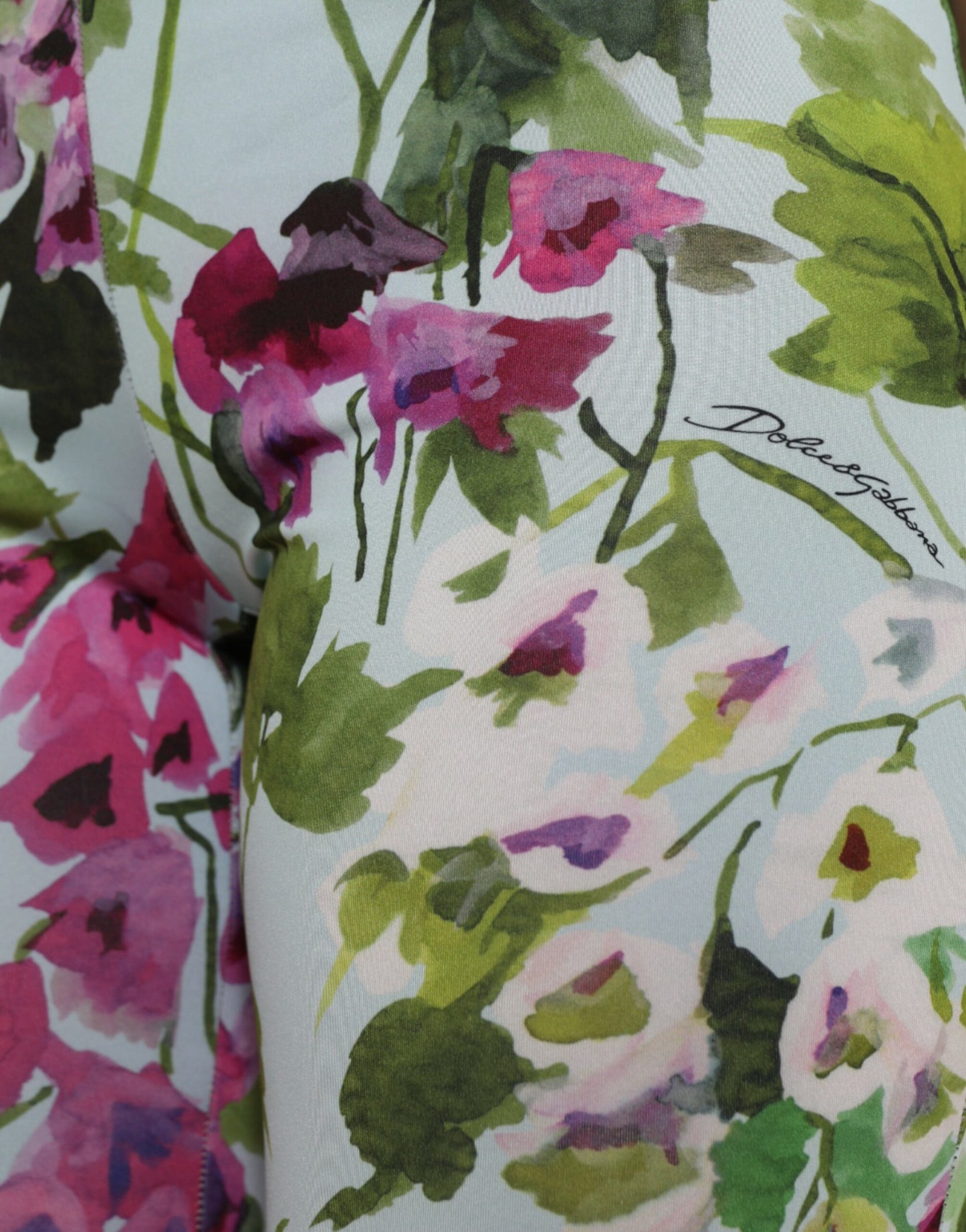 Leggings elegantes de tiro alto con estampado floral