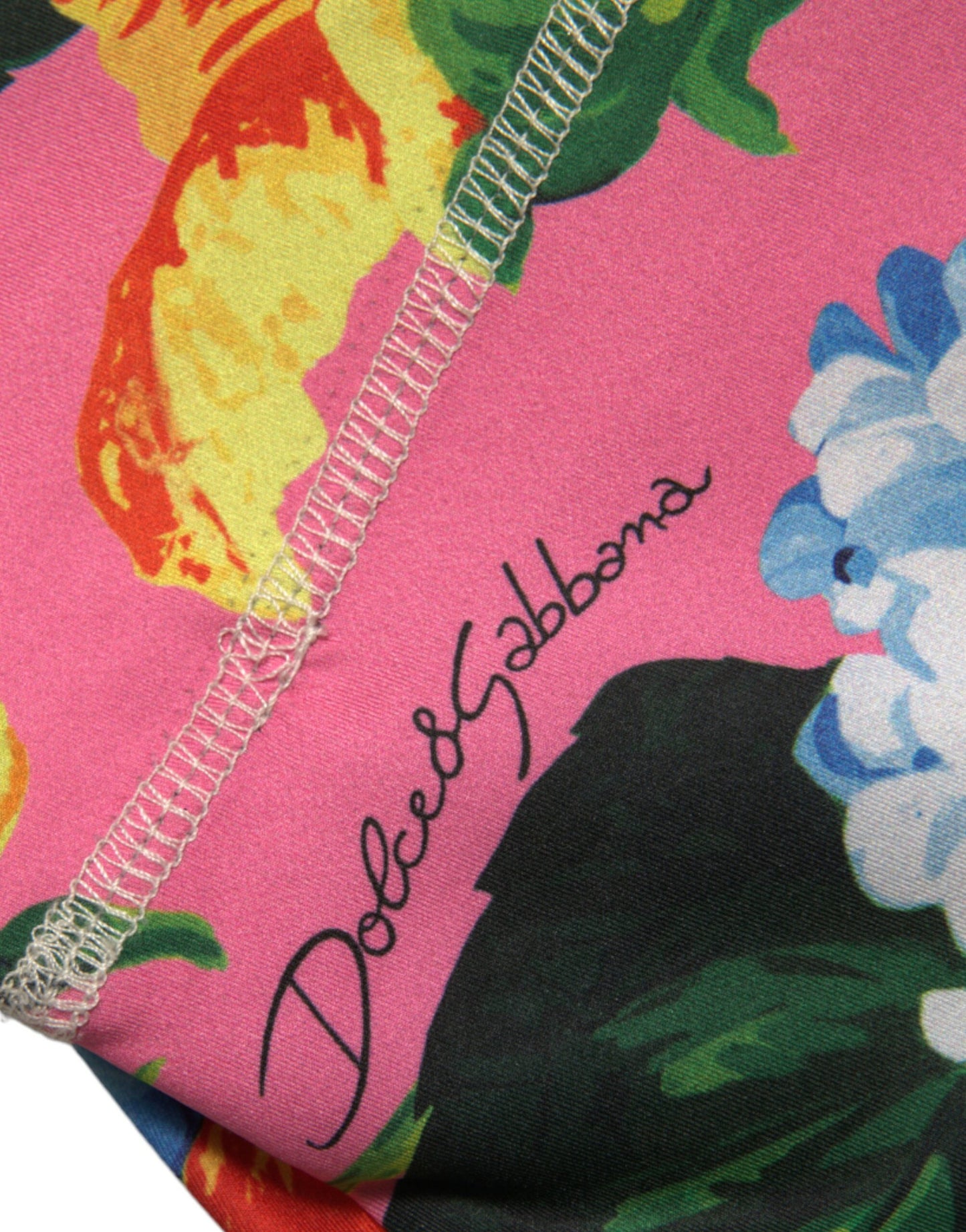 Leggings de cintura alta con estampado floral exquisito