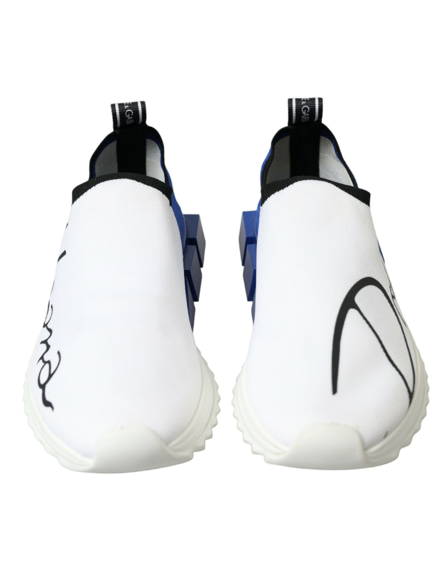 Zapatillas Sorrento de caña baja y elegantes en azul y blanco