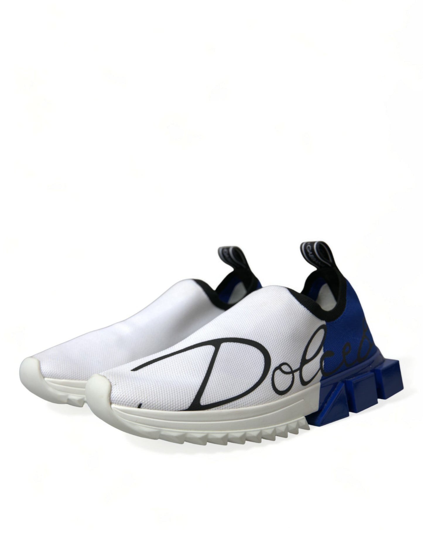 Zapatillas Sorrento de caña baja y elegantes en azul y blanco