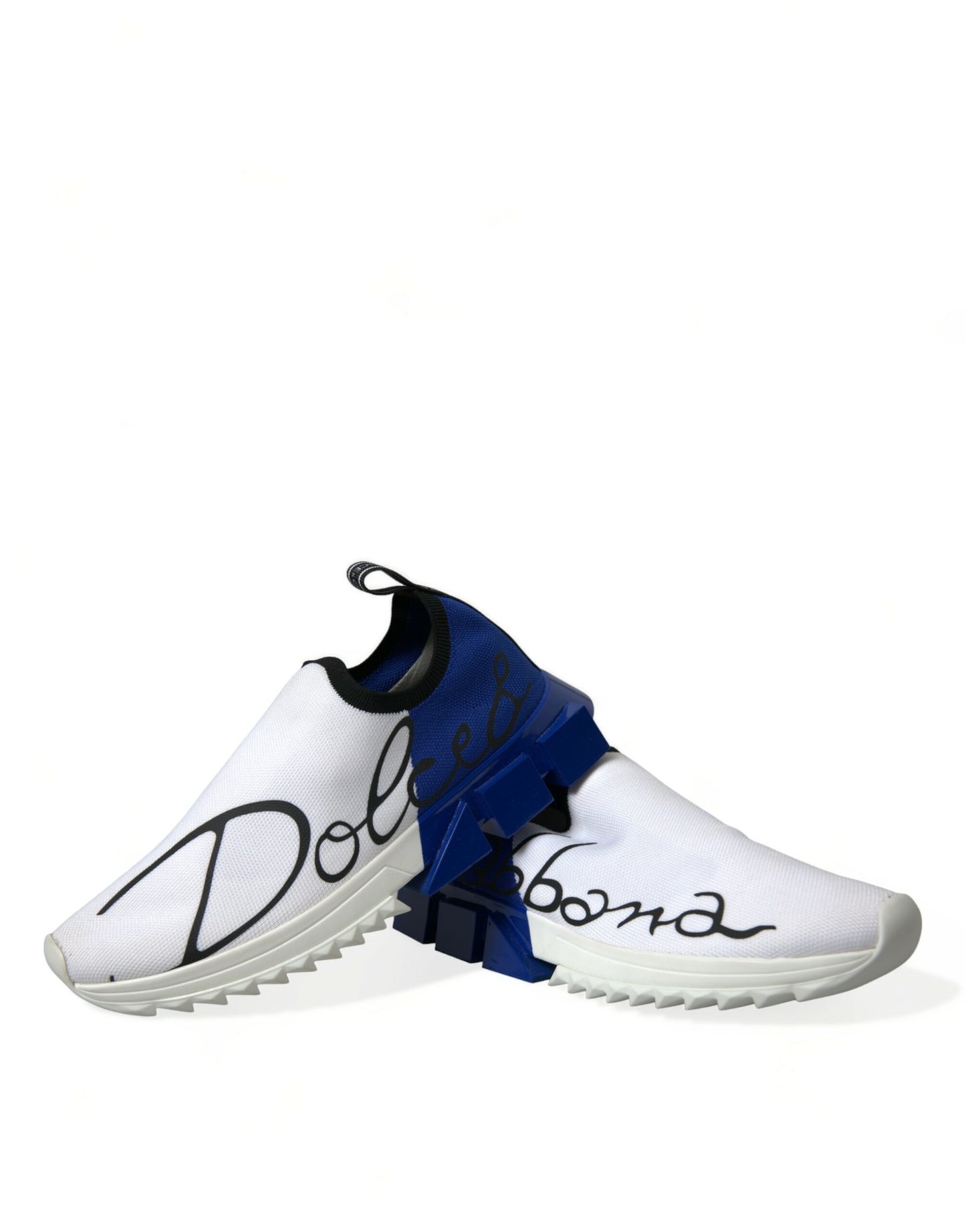 Zapatillas Sorrento de caña baja y elegantes en azul y blanco
