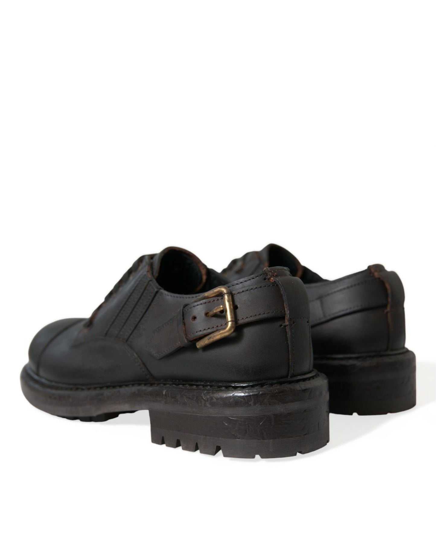 Elegantes zapatos de vestir Derby de cuero para hombre