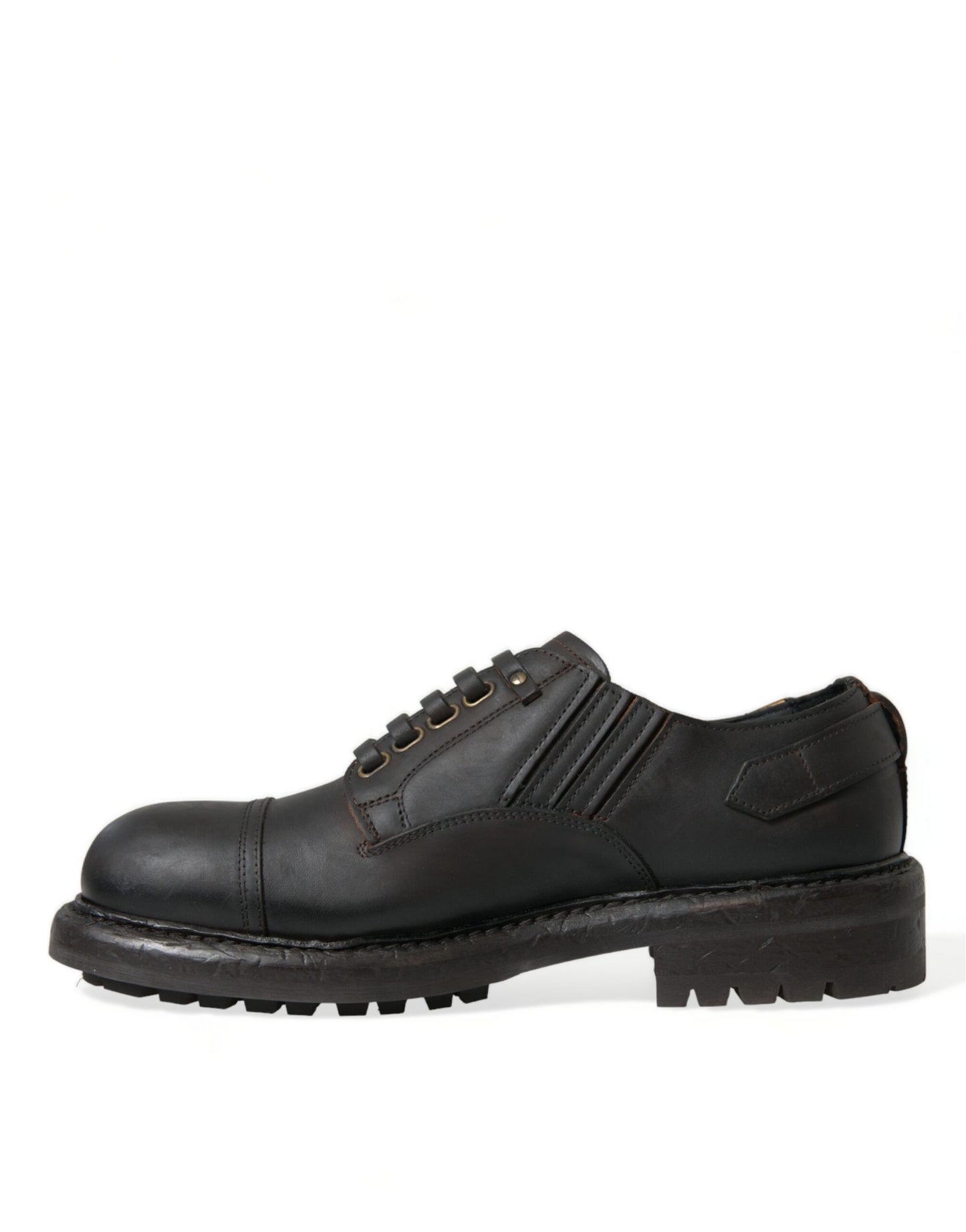 Elegantes zapatos de vestir Derby de cuero para hombre