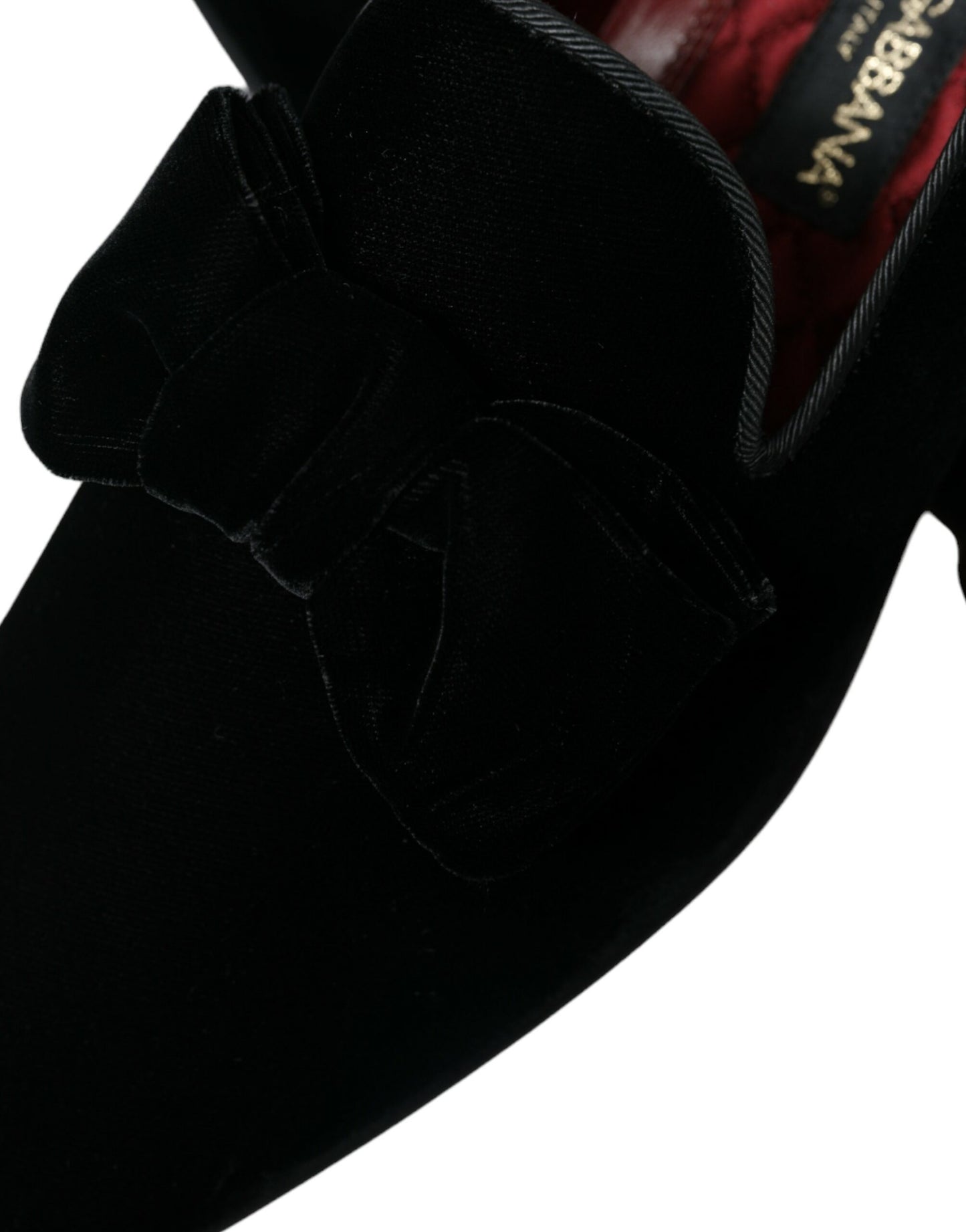 Mocasines elegantes de terciopelo negro - Calzado de lujo para hombre