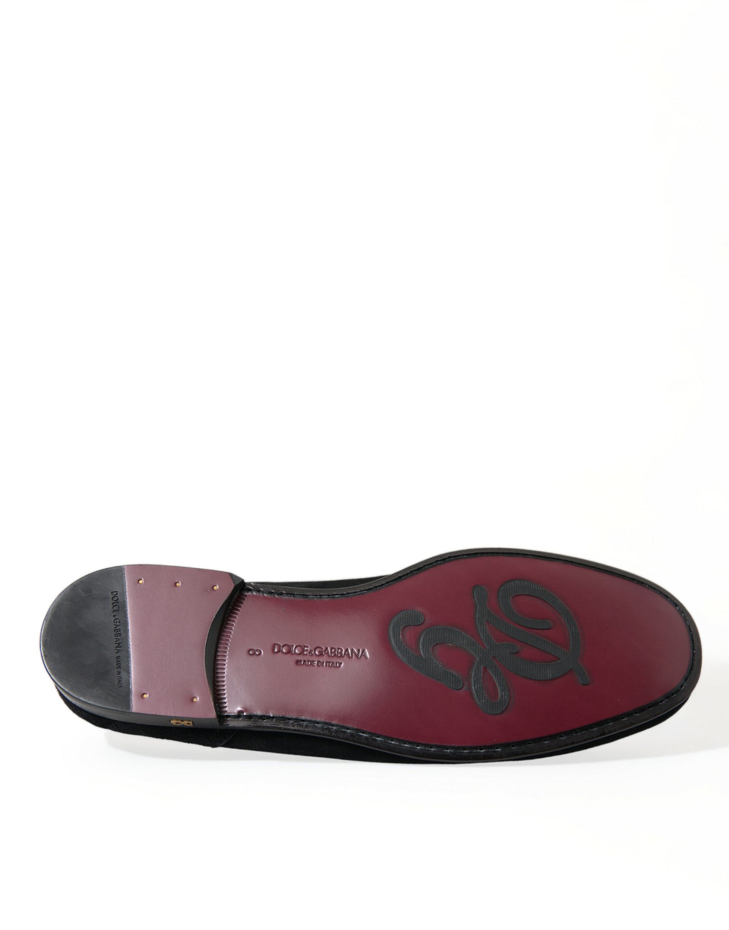 Elegantes mocasines negros de terciopelo para hombre