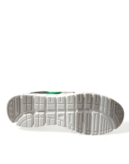 Exquisitas zapatillas bajas multicolores de diseñador