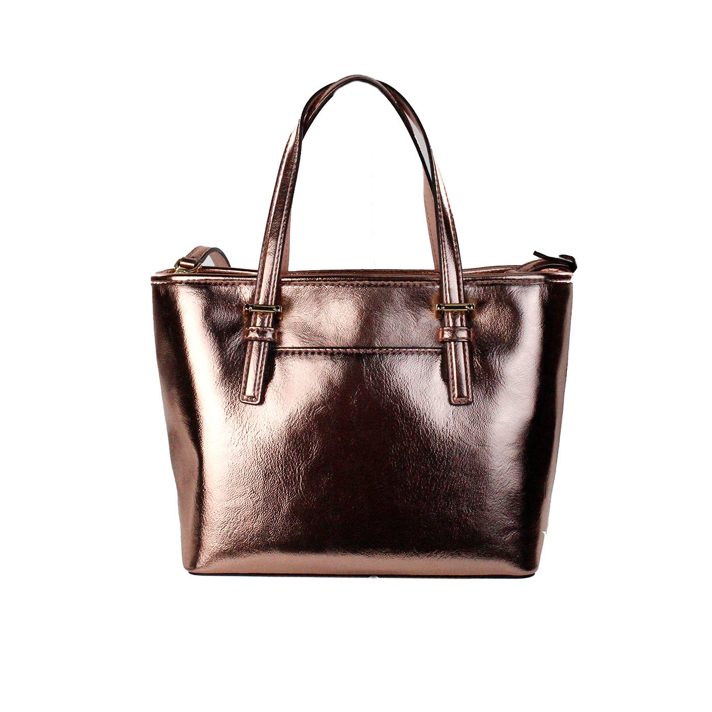Bolso tote Jet Set Primrose Metallic XS con cremallera superior