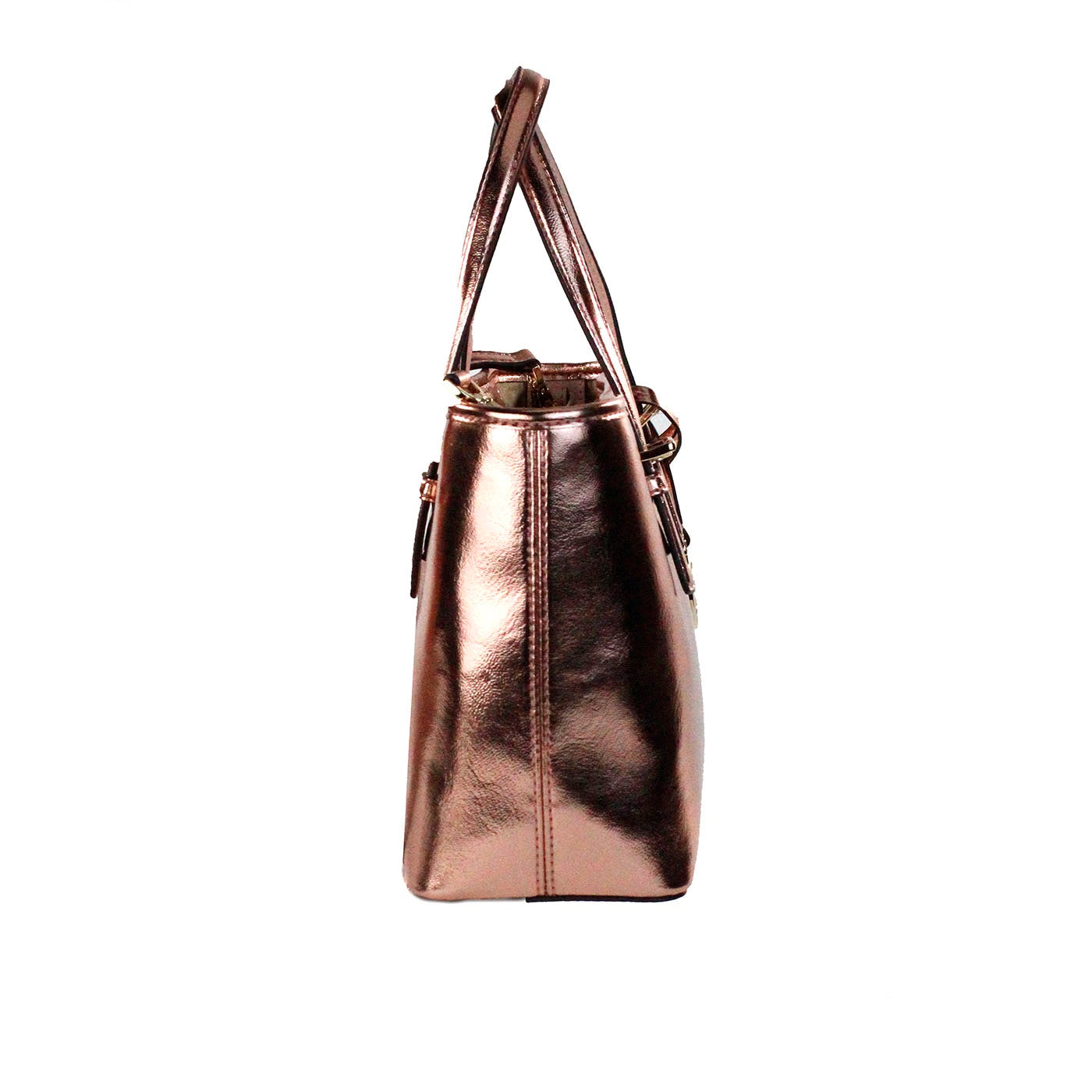 Bolso tote Jet Set Primrose Metallic XS con cremallera superior