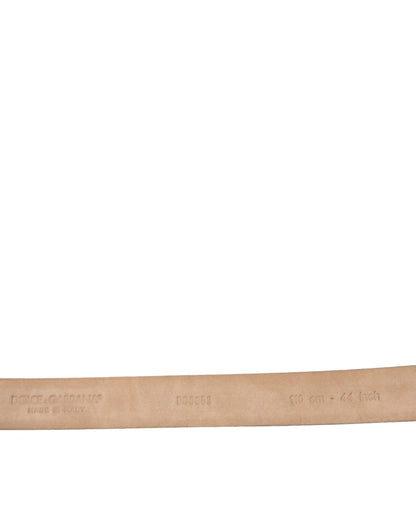 Cinturón de cuero elegante con hebilla llamativa