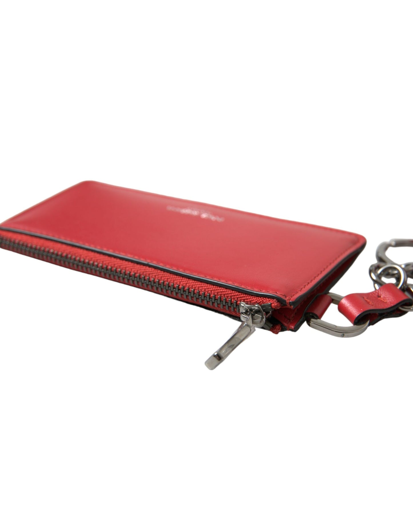 Elegante funda de cuero rojo para Airpods