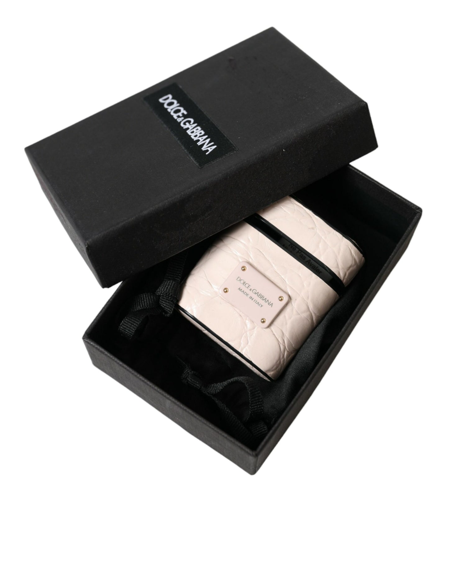 Elegante funda de cuero rosa claro para Airpods