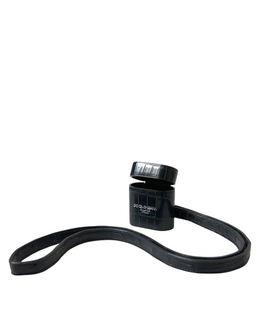 Estuche elegante de piel de cocodrilo para AirPods