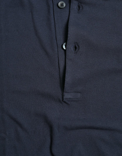Elegante polo con corona bordada