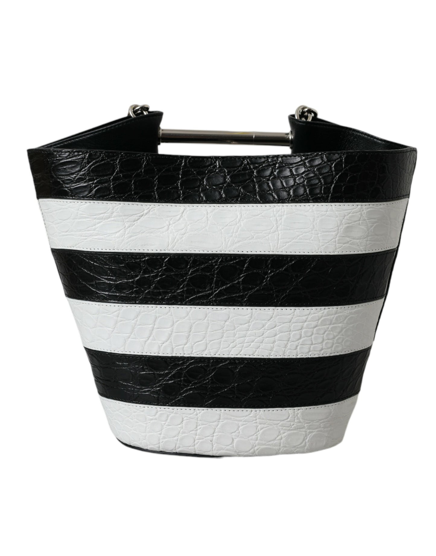 Bolso maxi elegante de piel de cocodrilo