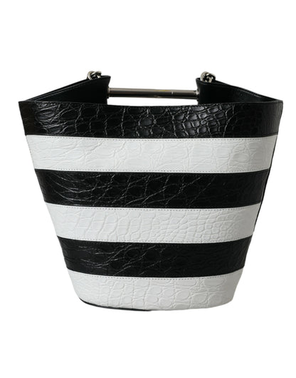 Bolso maxi elegante de piel de cocodrilo