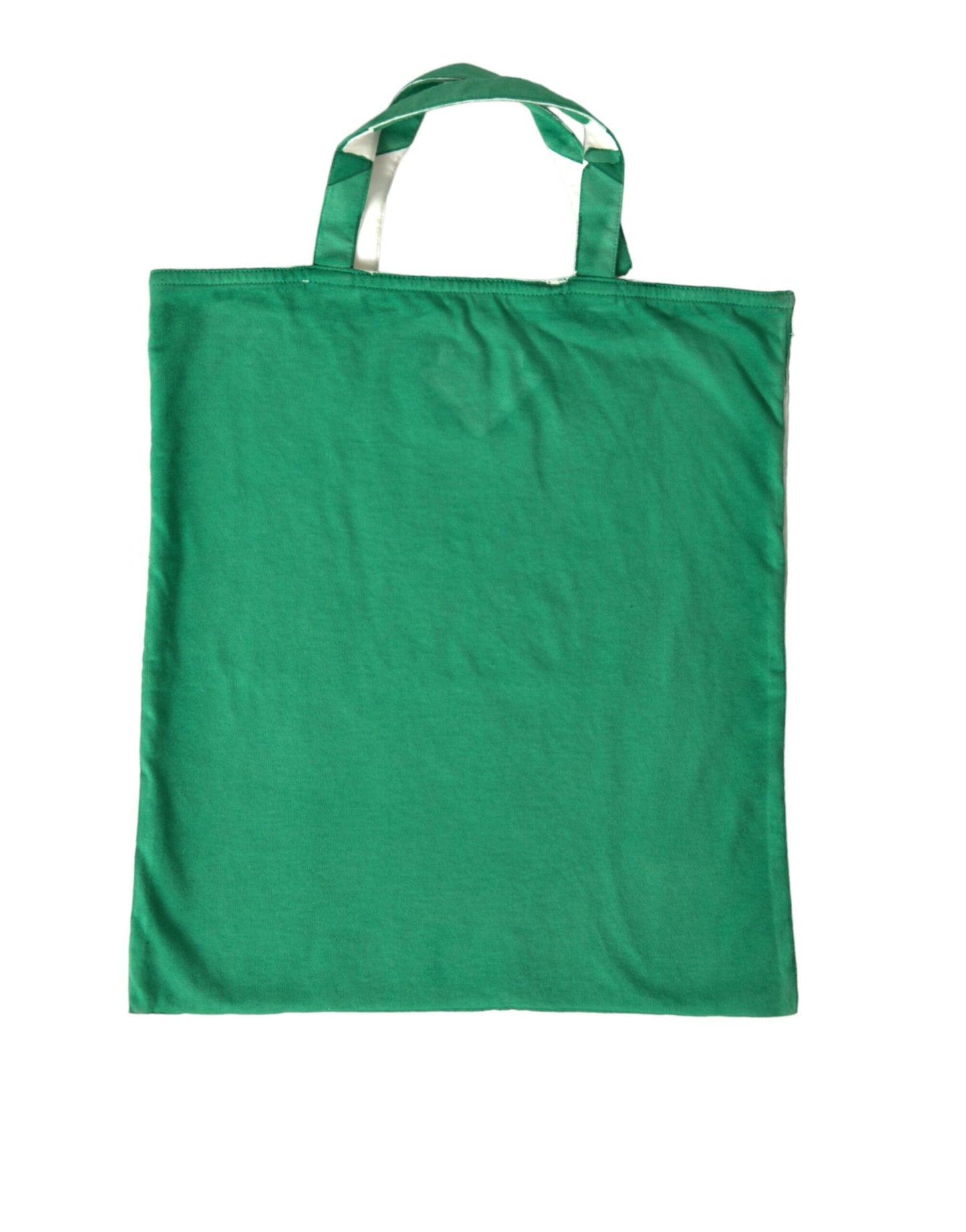 Elegante bolso de tela verde