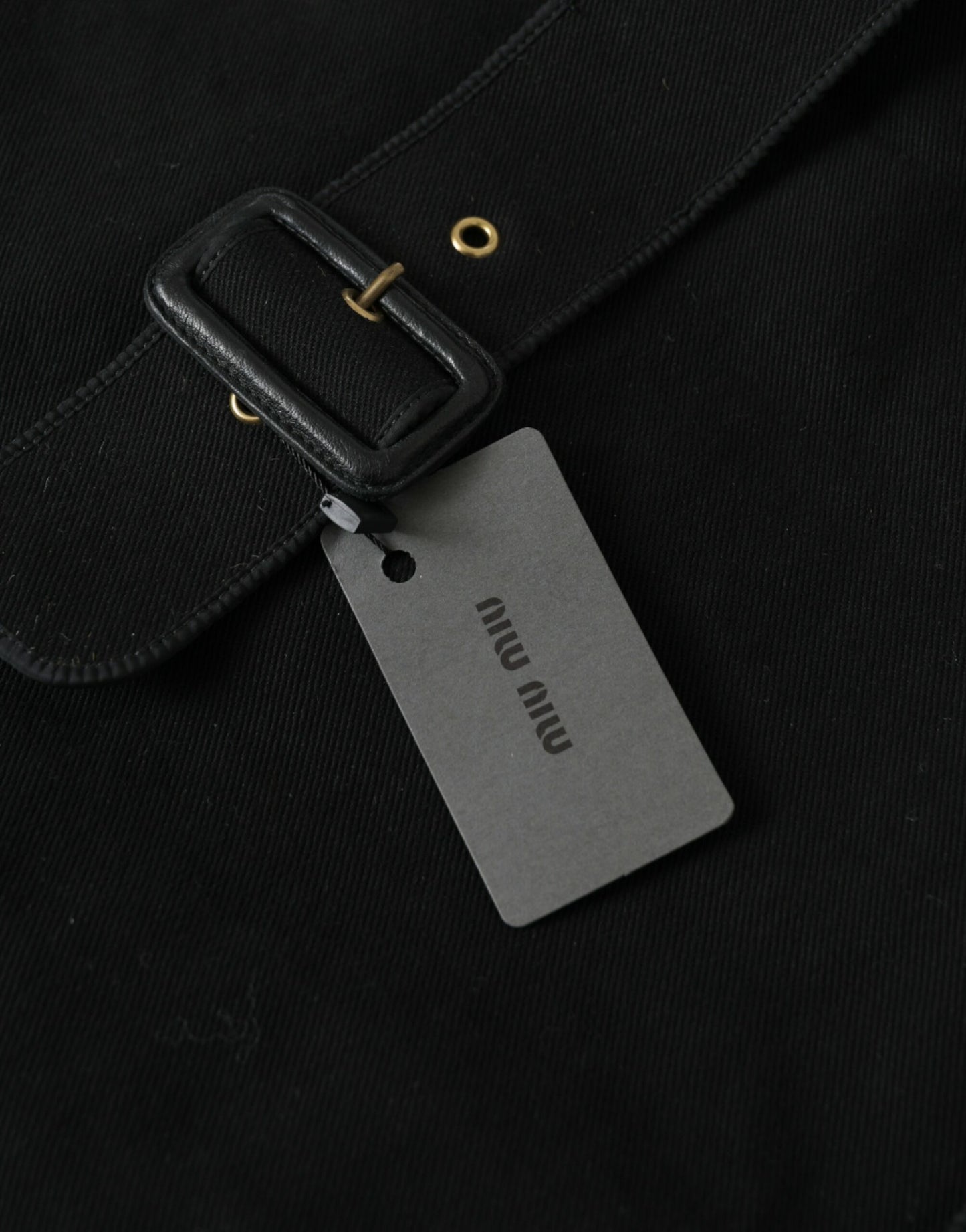 Bolso de mezclilla negro chic para el día a día