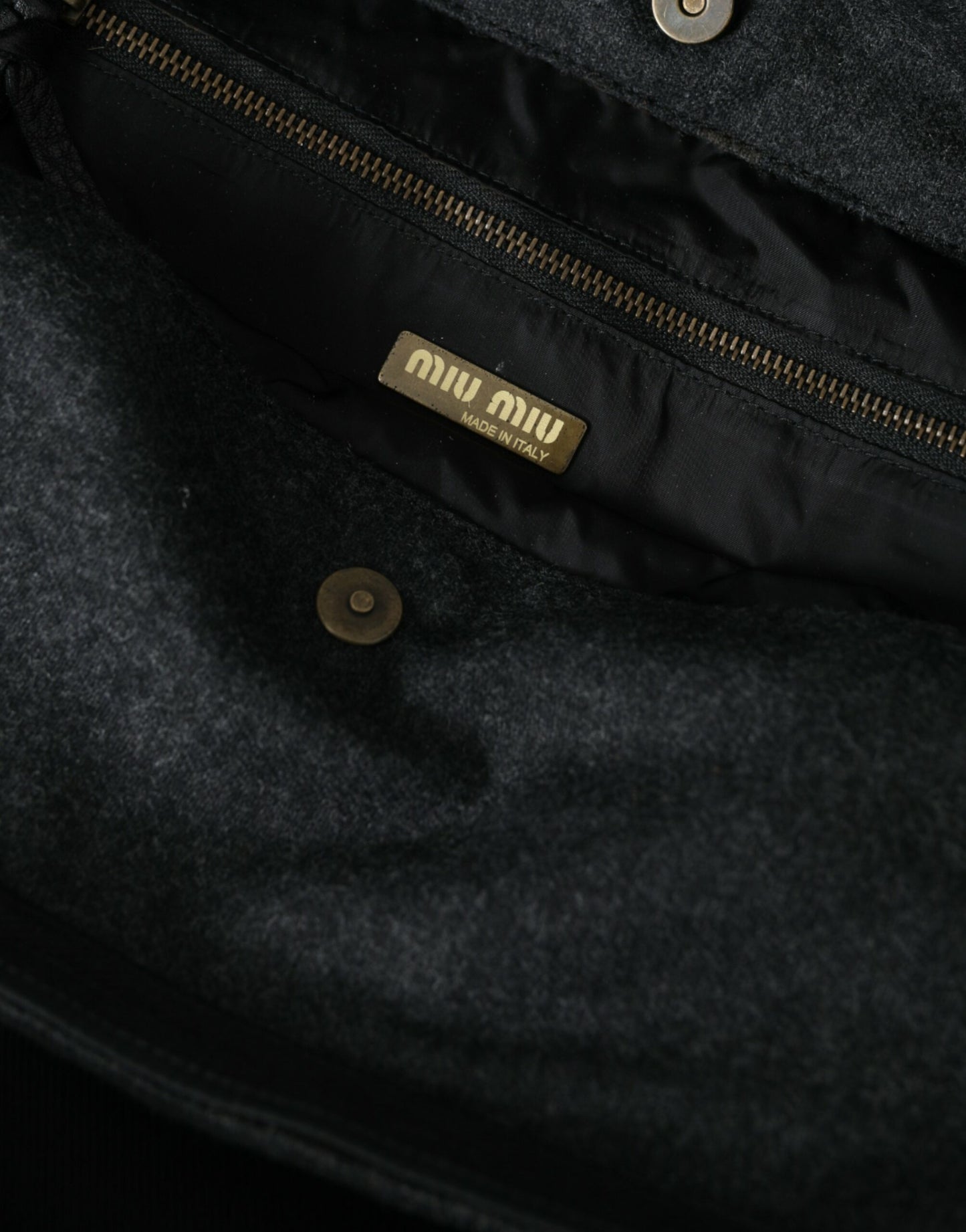 Bolso de mezclilla negro chic para el día a día
