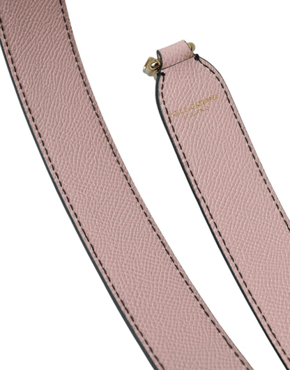 Correa de hombro para bolso de cuero rosa