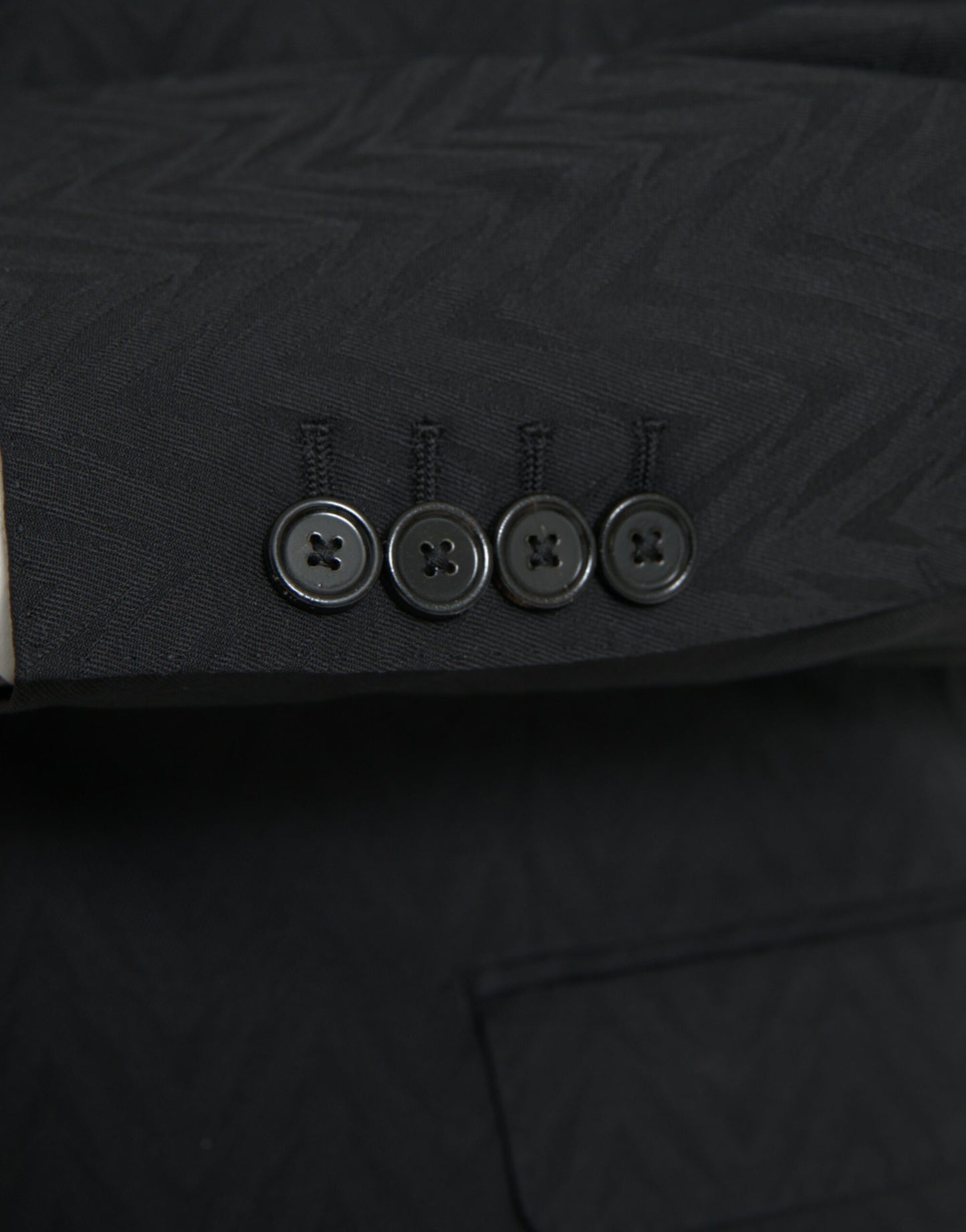 Chaqueta negra MARTINI Slim Fit Abrigo Blazer