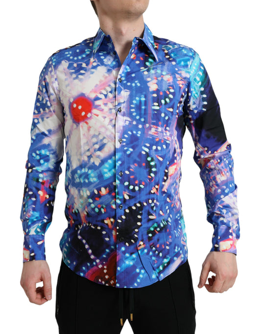 Camisa MARTINI Luminarie Slim Multicolor