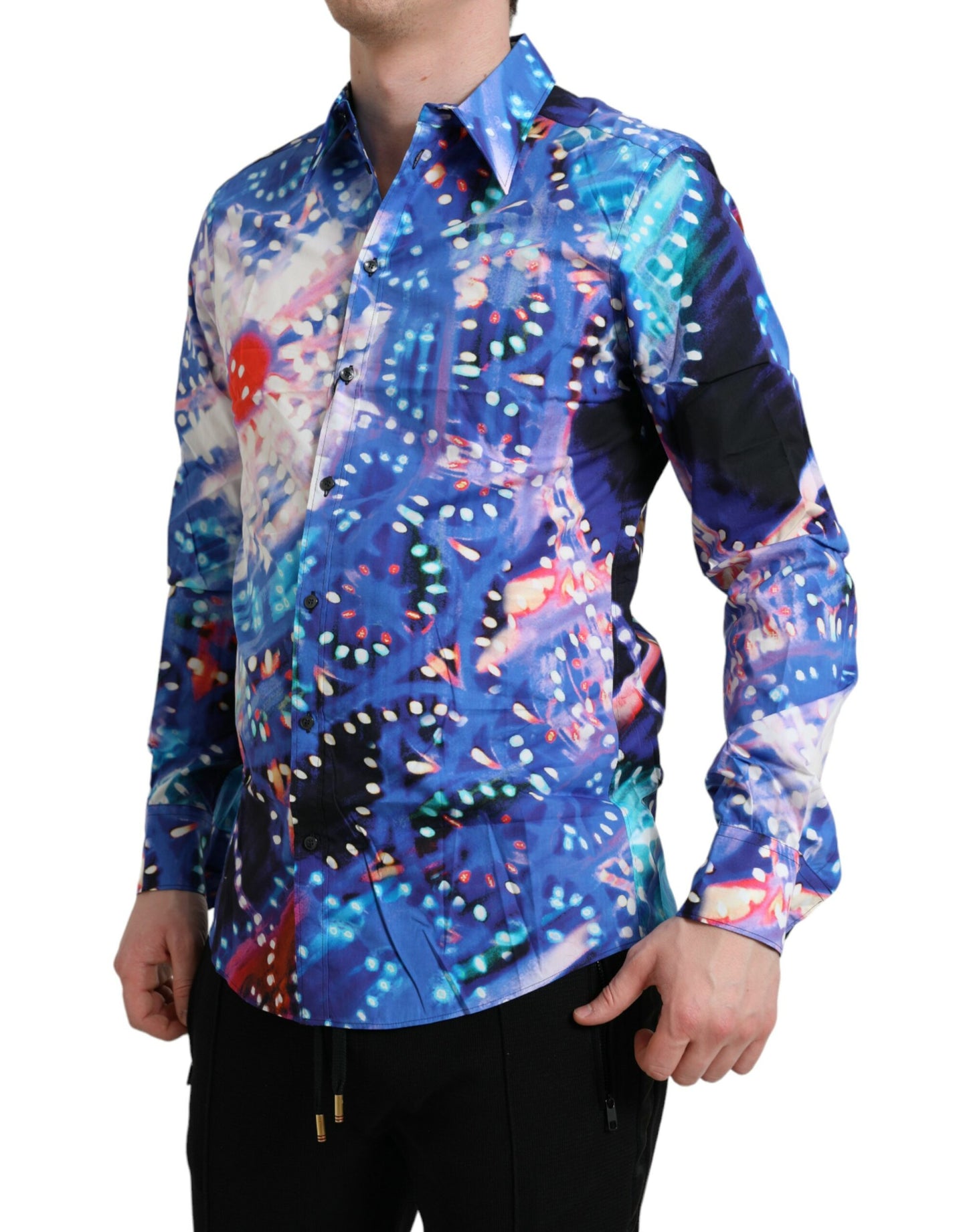 Camisa MARTINI Luminarie Slim Multicolor