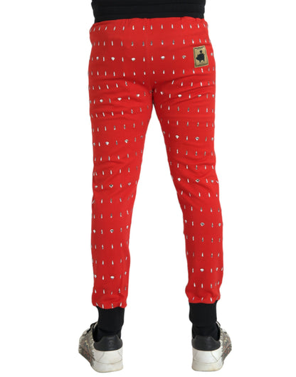 Pantalones deportivos rojos del Año del Cerdo