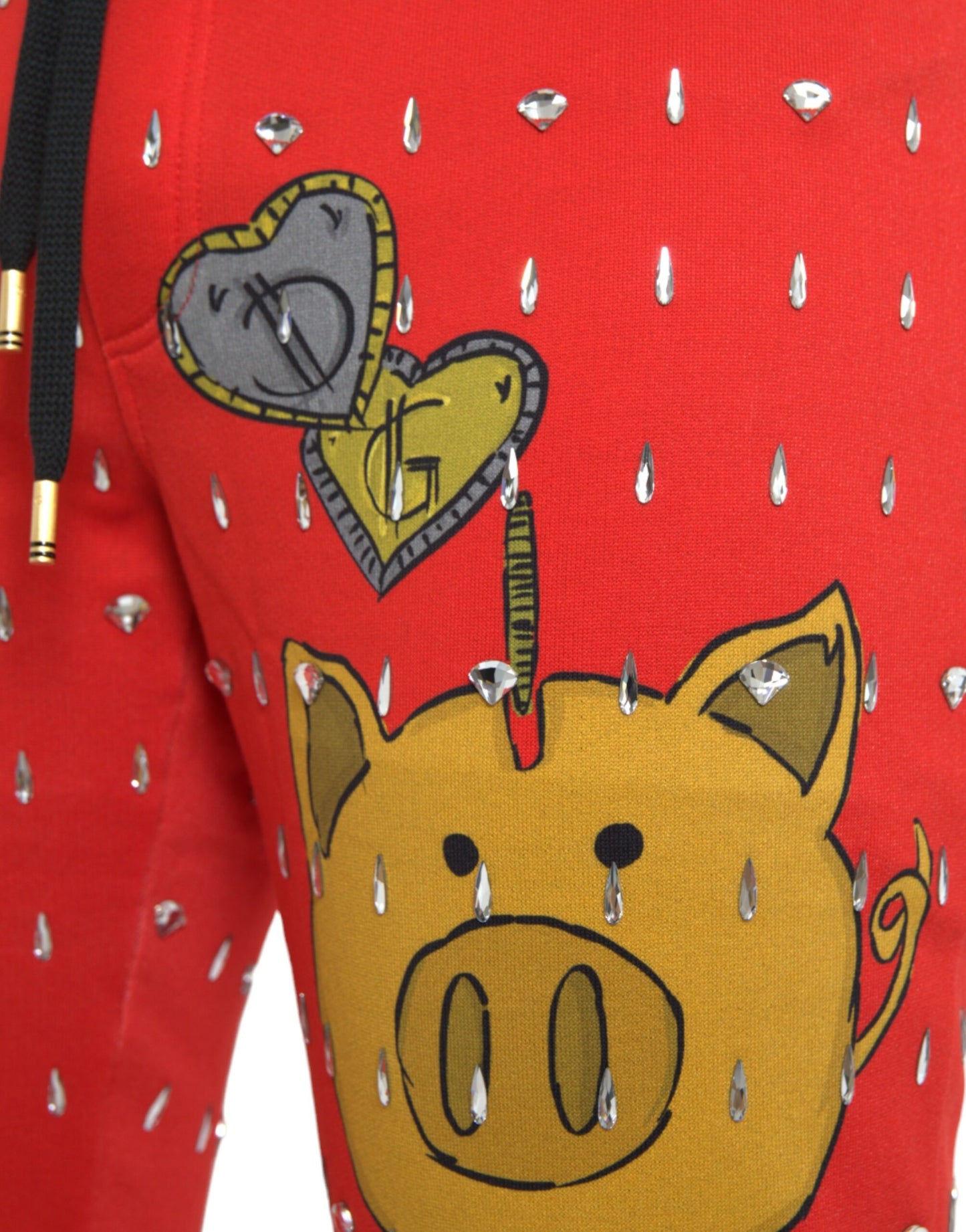 Pantalones deportivos rojos del Año del Cerdo