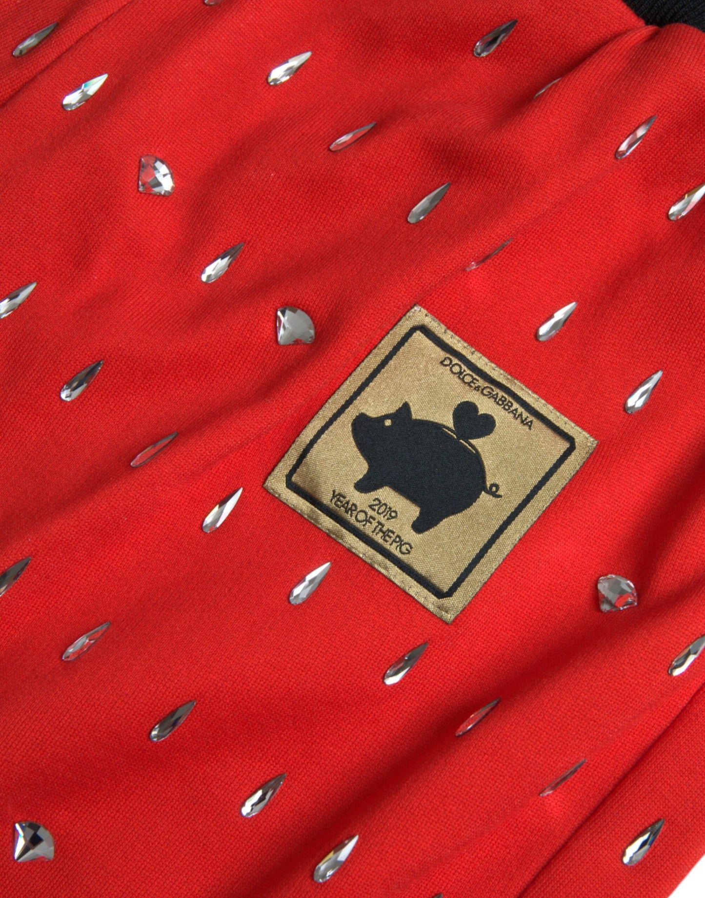 Pantalones deportivos rojos del Año del Cerdo