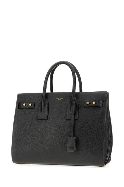 Bolso Sac De Jour de piel de becerro negra