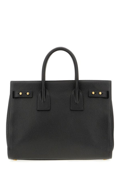 Bolso Sac De Jour de piel de becerro negra