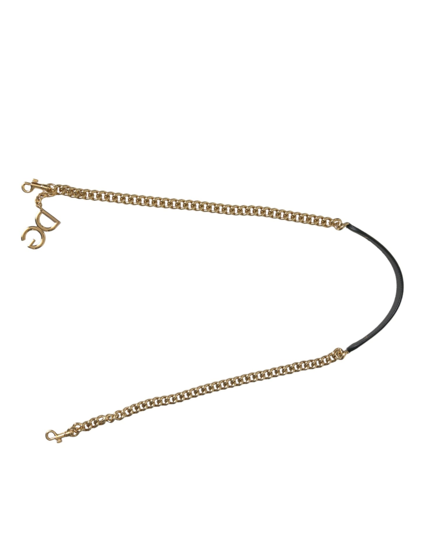 Correa de hombro con accesorio para bolso de leopardo marrón