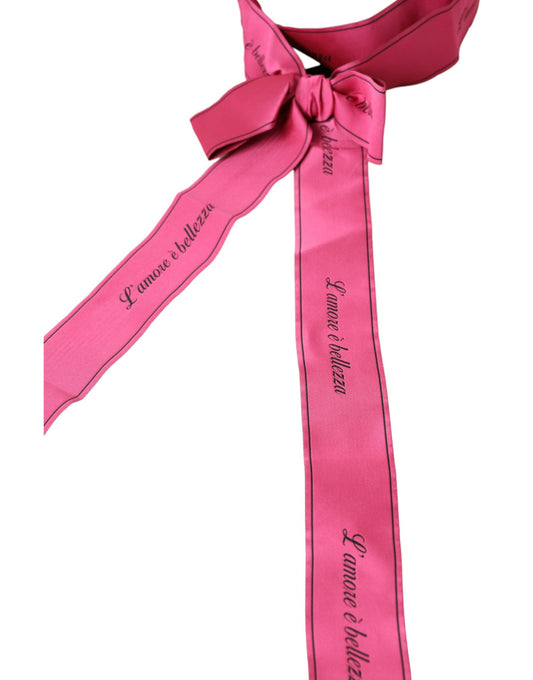 Cinturón rosa L'Amore E'Bellezza