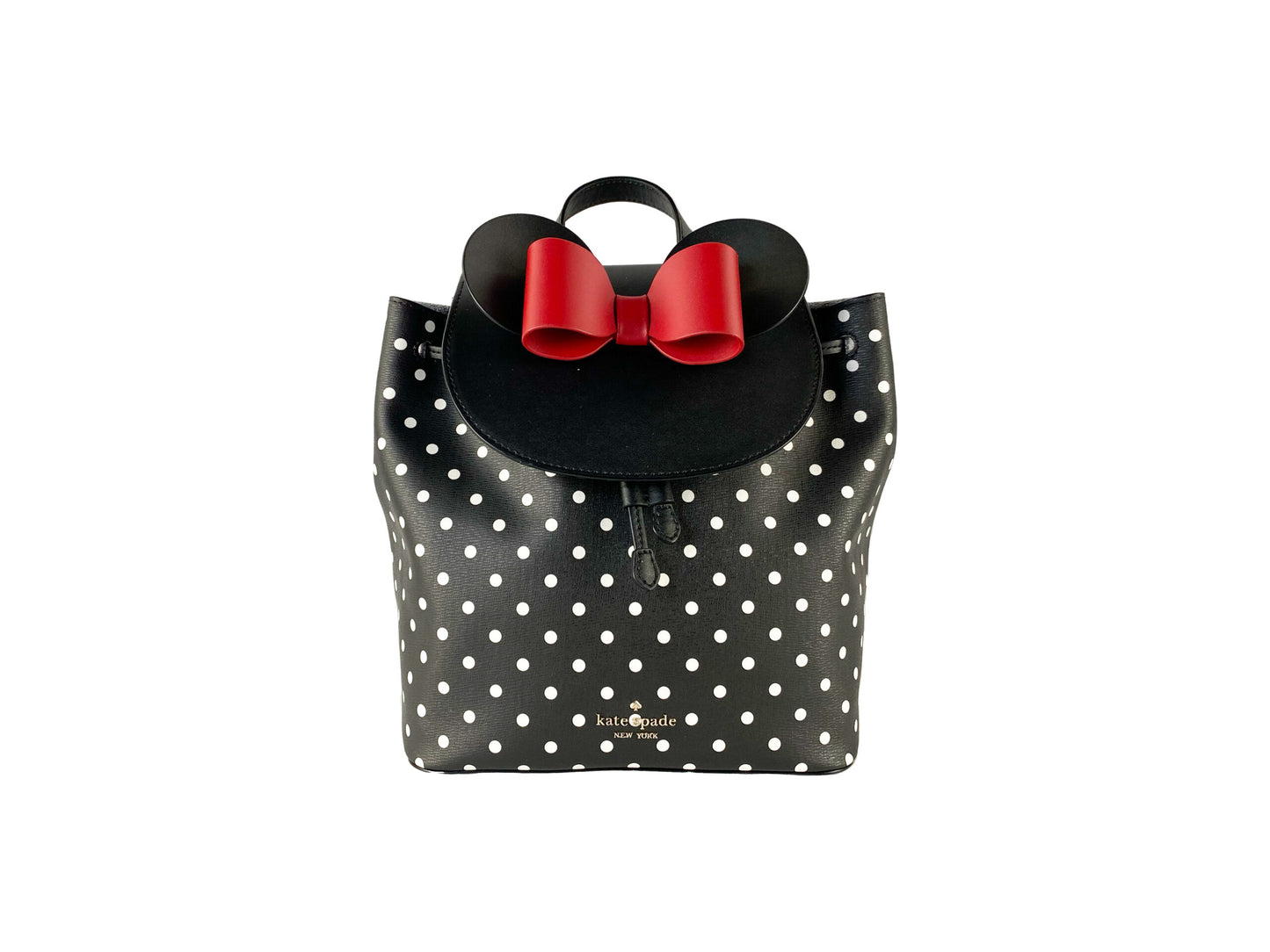 Mochila mediana de cuero de Minnie Mouse de Disney