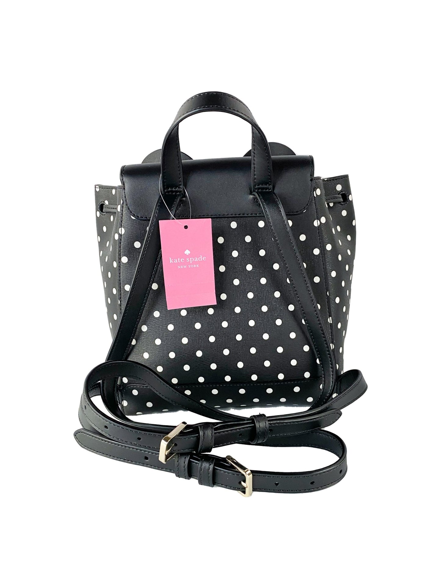 Mochila mediana de cuero de Minnie Mouse de Disney