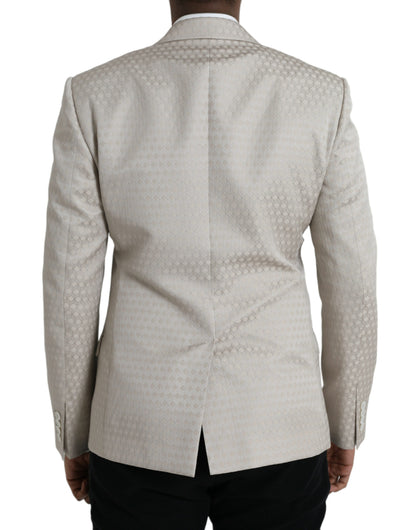 Blazer de botonadura sencilla MARTINI beige
