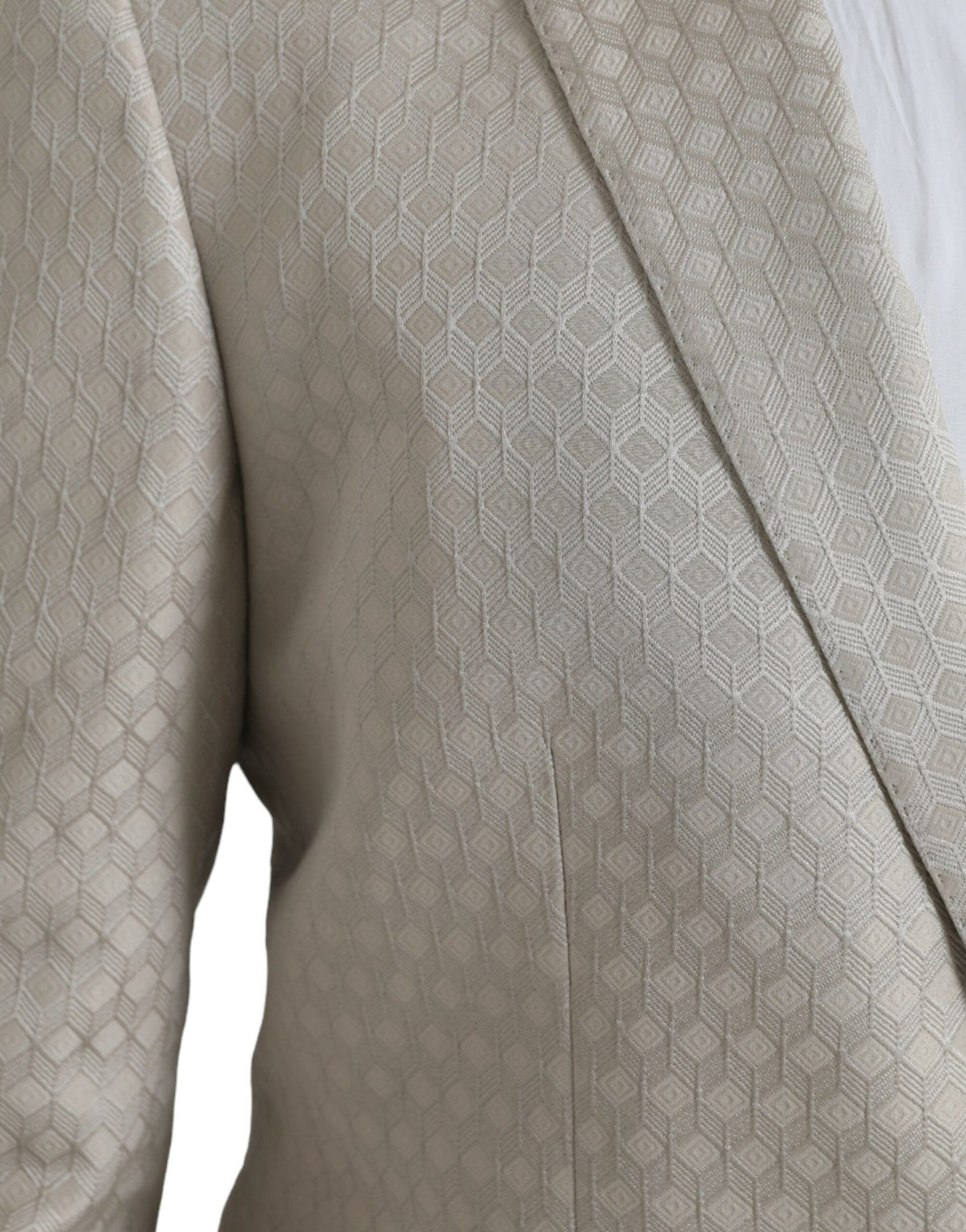 Blazer de botonadura sencilla MARTINI beige