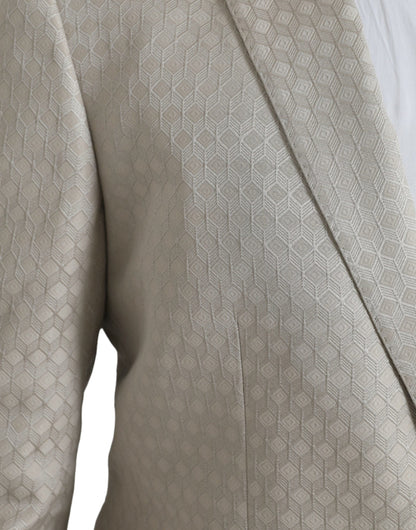 Blazer de botonadura sencilla MARTINI beige
