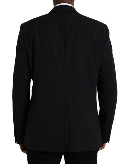 Blazer de botonadura sencilla MARTINI negro