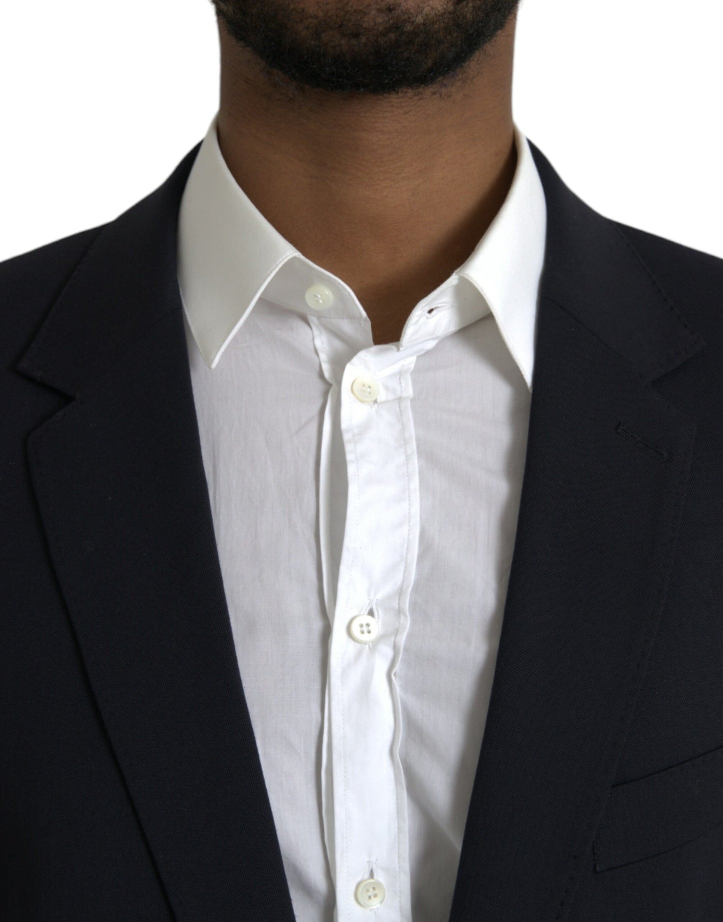 Blazer de botonadura sencilla MARTINI negro